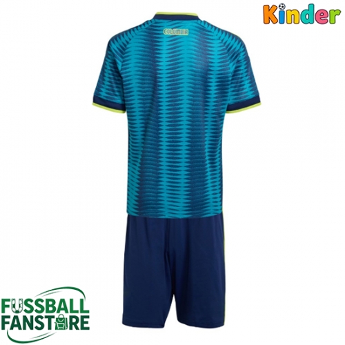 Kolumbien Replik Auswärtstrikot Kinder WM 2026 Kurzarm (+ Kurze Hosen)